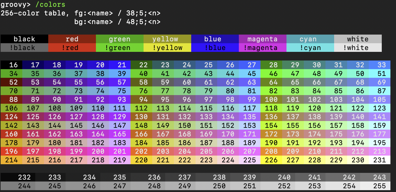 Colors