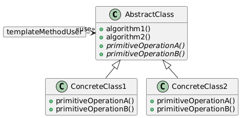 TemplateMethodClasses