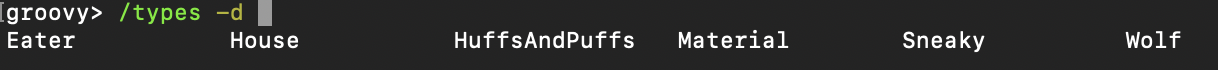 Deleting types